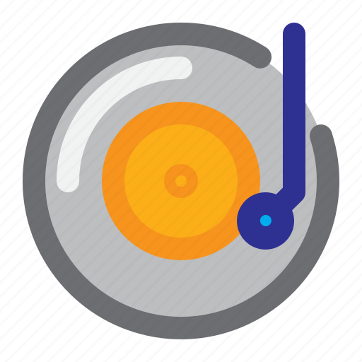 Music, media, dj, play, record, sound, turntable icon - Download on Iconfinder
