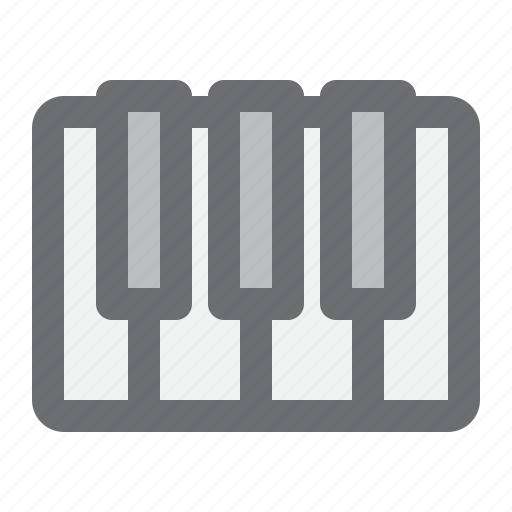 Music, media, instrument, keyboard, keys, pianoplay, sound icon - Download on Iconfinder