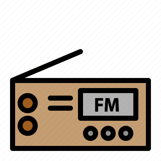 Broadcasting, fm, multimedia, radio, signal, streaming icon - Download on Iconfinder