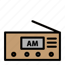 am, audio, broadcasting, multimedia, radio, signal, streaming