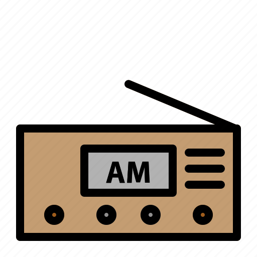 Am, audio, broadcasting, multimedia, radio, signal, streaming icon - Download on Iconfinder