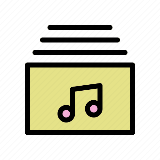 Audio, file music, folder, folder audio, folder music, music icon - Download on Iconfinder