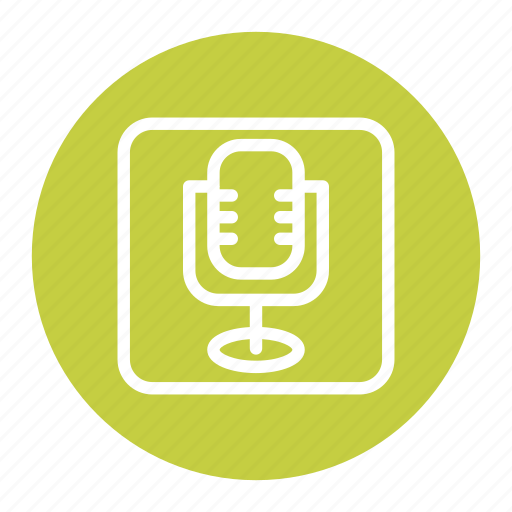 Media, microphone, music, player, volume icon - Download on Iconfinder