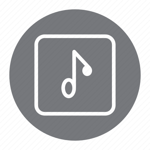 Button, media, music, note, player icon - Download on Iconfinder