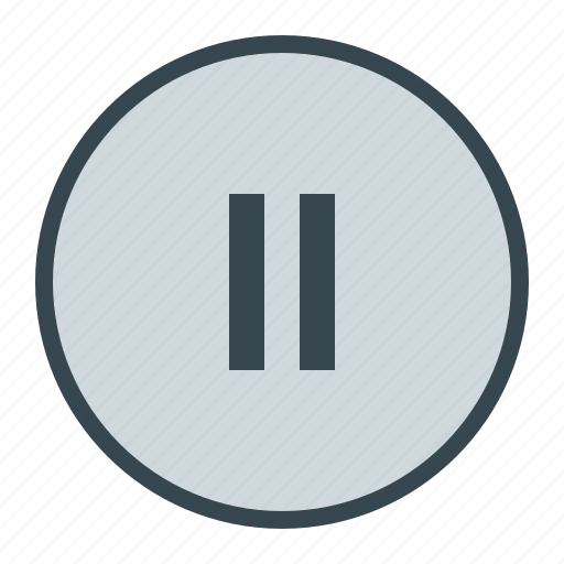 Media, music, pause, player icon - Download on Iconfinder