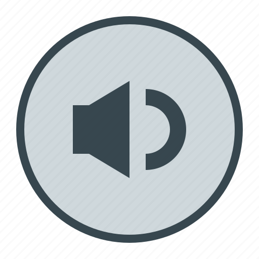 Down, media, music, sound, volume icon - Download on Iconfinder