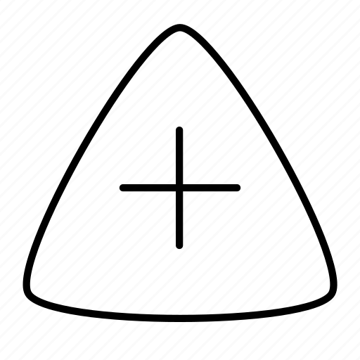Plus, triangle icon - Download on Iconfinder on Iconfinder