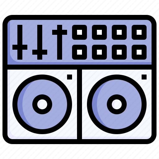 Turntable, dj, mixer, music, multimedia, record, player icon - Download on Iconfinder