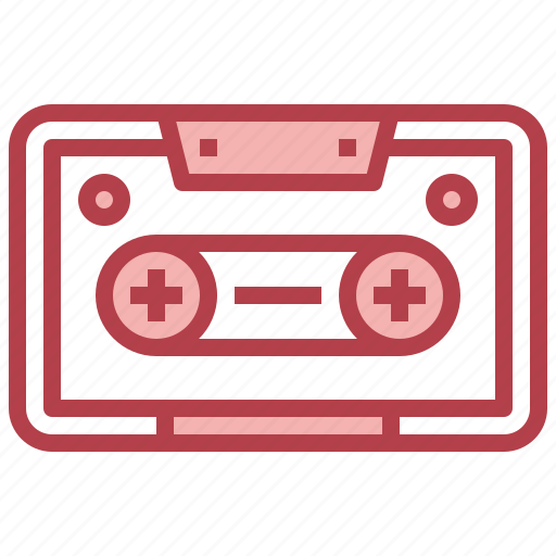 Cassette, recording, audio, tape, music, electronics icon - Download on Iconfinder