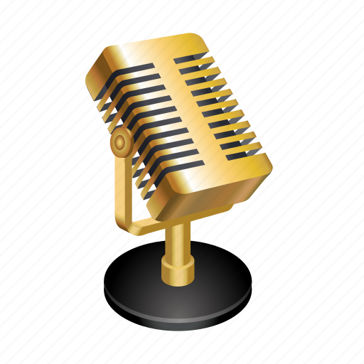 Microphone, music, podcast, radio, record, sing icon - Download on Iconfinder