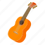 acoustic, electric, guitar, isometric, logo, music, object 