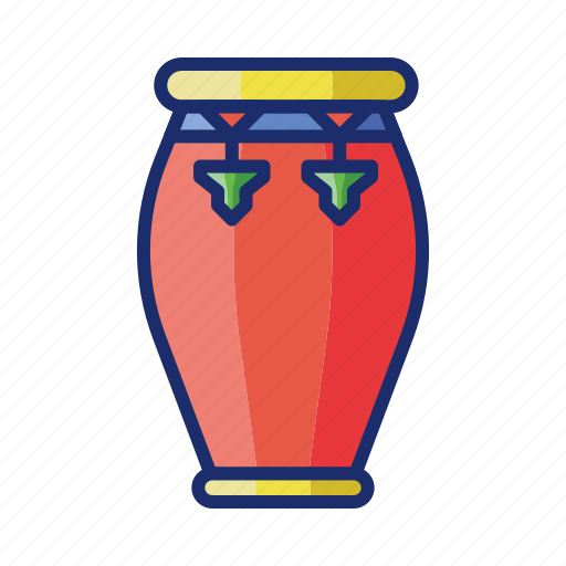 Congas, music, instrument, drums icon - Download on Iconfinder