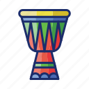 djembe, music, instrument, drums