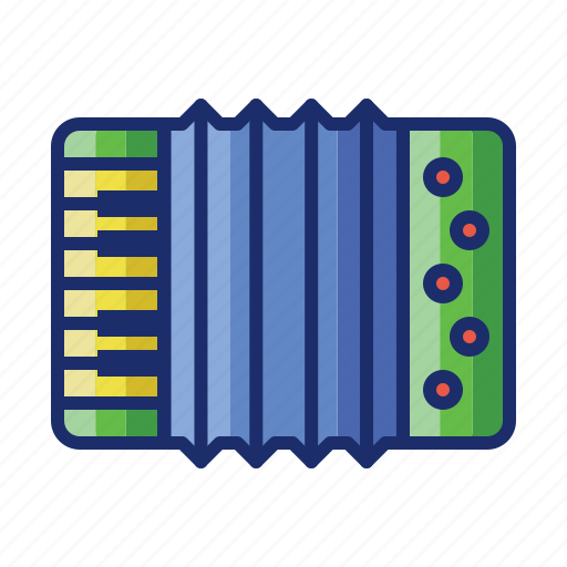 Piano, accordion, music, instrument icon - Download on Iconfinder