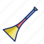 vuvuzela, music, instrument, trumpet 