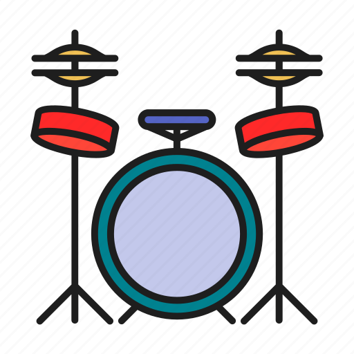 Drum, hit the drum, music, musical instruments icon - Download on Iconfinder