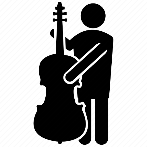 Bar vionalist, music composer, musician, professional violinist, violin player icon - Download on Iconfinder