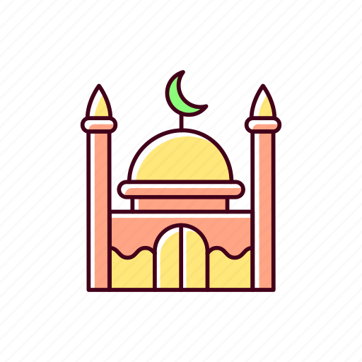 Mosque, muslim architecture, islam, religion, pray icon - Download on Iconfinder