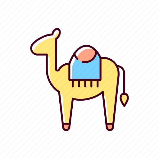 Camel, safari travel, caravan, desert icon - Download on Iconfinder