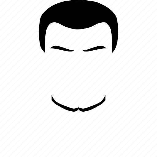 Mustache, face, hair, male, man, style icon - Download on Iconfinder