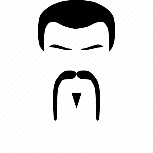 Mustache, face, hair, man, style icon - Download on Iconfinder