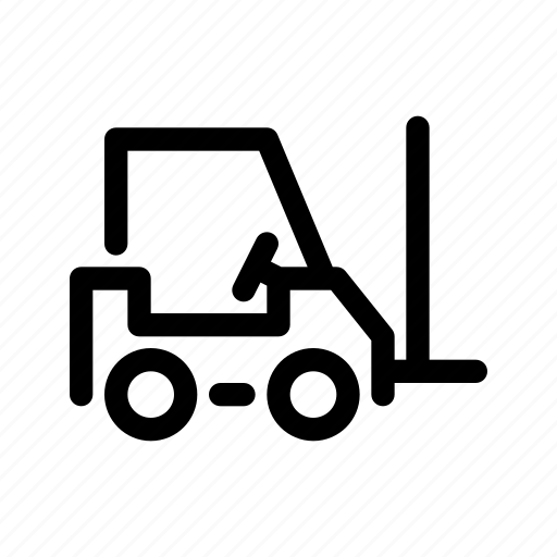 Forklift, industry, logistics, package icon - Download on Iconfinder