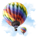 baloon, travel