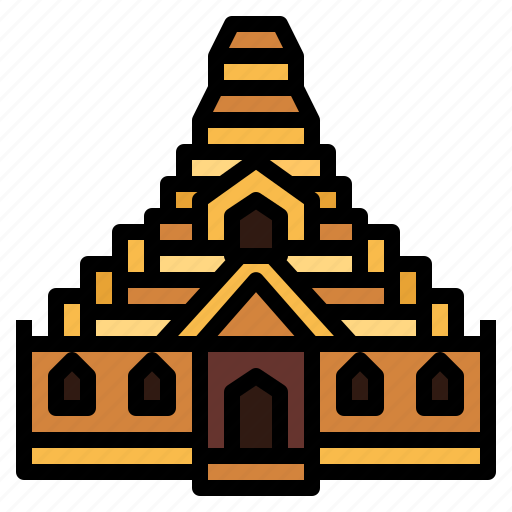 Dhammayangyi, temple, myanmar, landmark, architecture icon - Download on Iconfinder