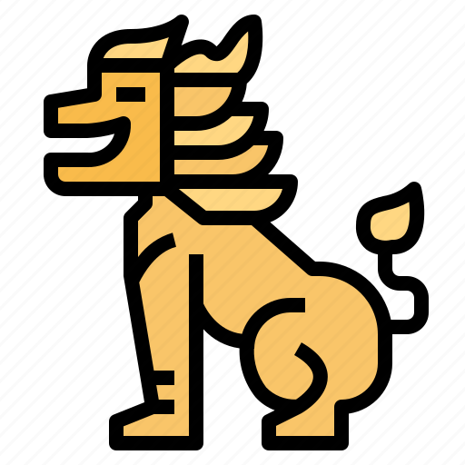 Shinga, myanmar, cultures, lion, temple icon - Download on Iconfinder