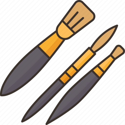 Nail, art, brushes, manicure, painting icon - Download on Iconfinder