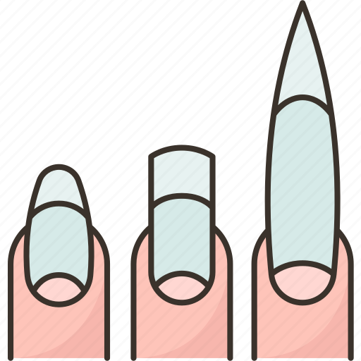 Nail, shape, grooming, manicure, beauty icon - Download on Iconfinder