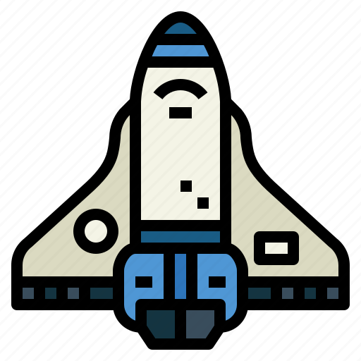 Orbiter, rocket, shuttle, spacecraft, spaceship icon - Download on Iconfinder