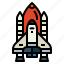 orbiter, rocket, shuttle, spacecraft, spaceship 