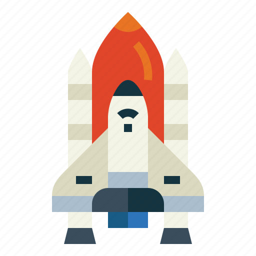Orbiter, rocket, shuttle, spacecraft, spaceship icon - Download on Iconfinder