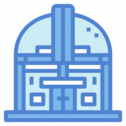 Building, dome, house, observatory, planetarium icon - Download on Iconfinder