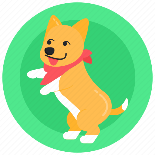 Cuddling dog, playing dog, happy dog, happy puppy, playing puppy icon - Download on Iconfinder