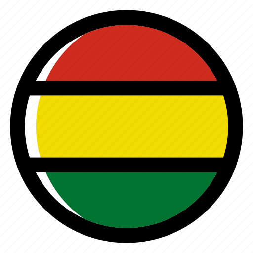 Bolivia, bolivian, flag, country, nation, national, flags icon - Download on Iconfinder