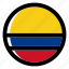 colombia, colombian, flag, country, nation, national, flags, national flag, country flag 