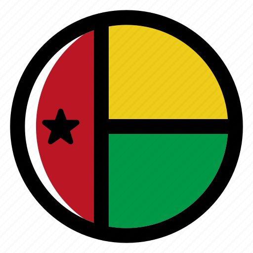 Guinea bissau, flag, country, nation, national, flags, national flag icon - Download on Iconfinder