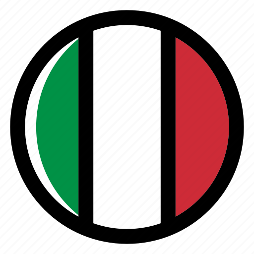 Italia, italy, italian, flag, country, nation, national icon - Download on Iconfinder