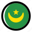 mauritania, mauritanian, flag, country, nation, national, flags, national flag, country flag 