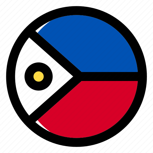 Philippines, filipino, flag, country, nation, national, flags icon - Download on Iconfinder