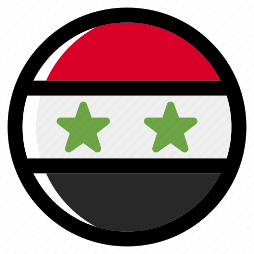 Syria, syrian, flag, country, nation, national, flags icon - Download on Iconfinder
