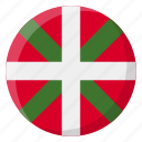 basque country, flag, country, nation, national, flags, national flag, country flag, circle