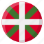 basque country, flag, country, nation, national, flags, national flag, country flag, circle 