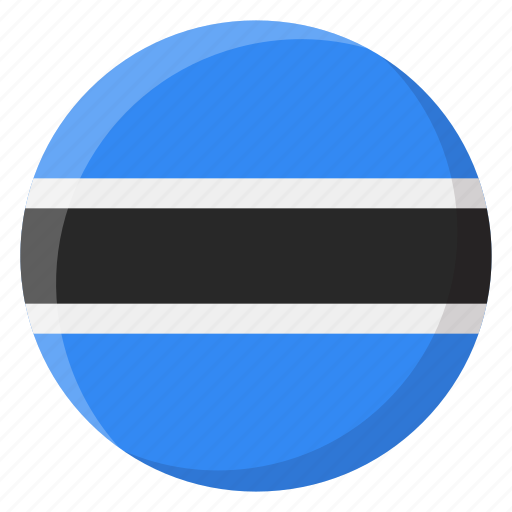 Botswana, flag, country, nation, national, flags, national flag icon - Download on Iconfinder