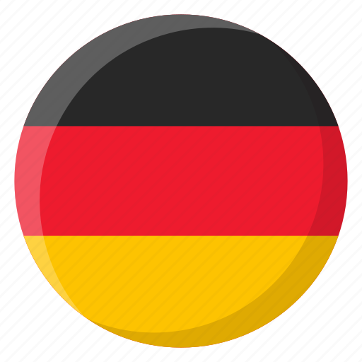 Germany, german, deutschland, flag, country, nation, national icon - Download on Iconfinder