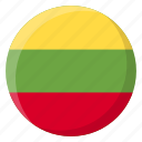 lithuania, lithuanian, flag, country, nation, national, flags, national flag, country flag