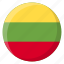 lithuania, lithuanian, flag, country, nation, national, flags, national flag, country flag 