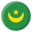 mauritania, mauritanian, flag, country, nation, national, flags, national flag, country flag 